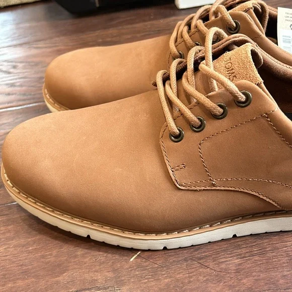 TOMS Men's, Navi Oxford 10019564 Brown Sugar Leather. New without box. 10.5 - Picture 6 of 7